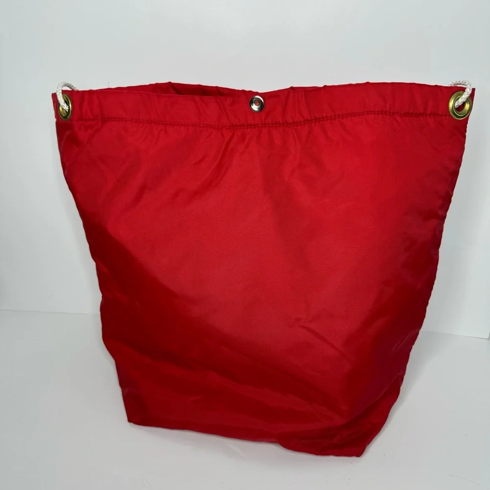Hacoo USA Red Vintage Keeps Hot & Cold Bag Leak Proof Liner Outdoors Durable NWT